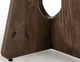 International Furniture Direct Natural Teca Brown 55" Dining Table-4