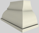 Vent-A-Hood® Designer Series 54" Biscuit Wall Mounted Range Hood-1