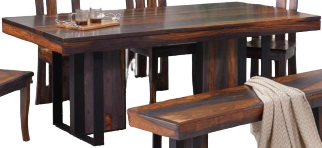 Jaipur Furniture Blasingame Brown Dining Table-0