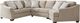 Signature Design by Ashley® Brogan Bay 3-Piece Cork Right-Arm Facing Cuddler Sectional-0