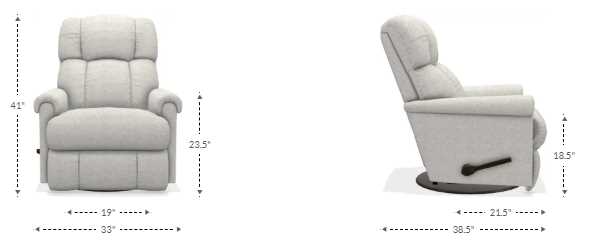La-Z-Boy® Pinnacle Umber Leather Manual Swivel Gliding Recliner