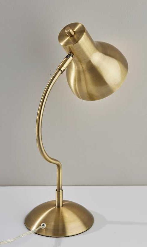 Adesso® Elmhurst Antique Brass Desk Lamp-2