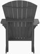 C.R. Plastic Generation Line Slate Grey Classic Adirondack Outdoor Chair-2