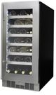 Sihouette® Tuscany Stainless Steel Wine Cooler-3