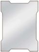Bassett Mirror Park Place Silver Wall Mirror-0