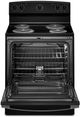 Amana® 30" Black Freestanding Electric Range with Extra-Large Oven Window-3