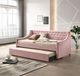 ACME Furniture Lianna Pink Youth Twin Daybed with Trundle-1