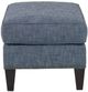 Fairfield® Customizable Savannah Ottoman with Tapered Leg-2