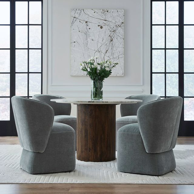 Liberty Furniture 4-Piece Sapphire Shelter Side Panels Chair Set-1