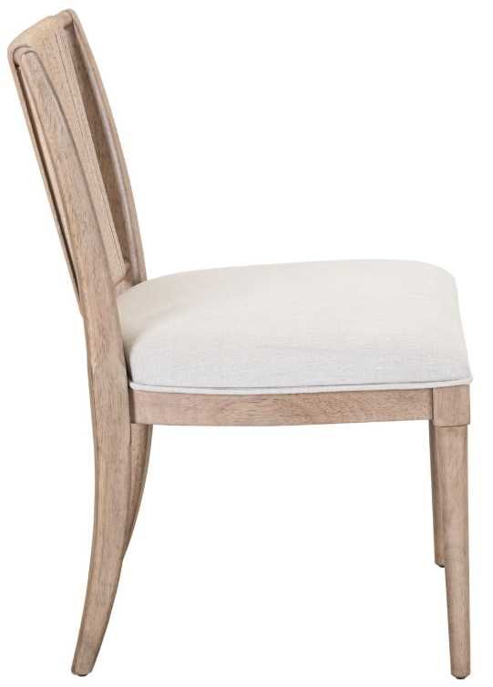 Liberty Furniture Sheridan Pointe Natural/Vintage Natural Corded Back Side Chair-3