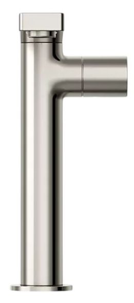 KOHLER® Composed® Vibrant Polished Nickel Tall Single-Handle Bathroom Sink Faucet with Cylindrical Handle-1