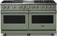 Viking® 5 Series 60" Eucalyptus Pro Style Dual Fuel (NG) Range with Polished Chrome Trim-0