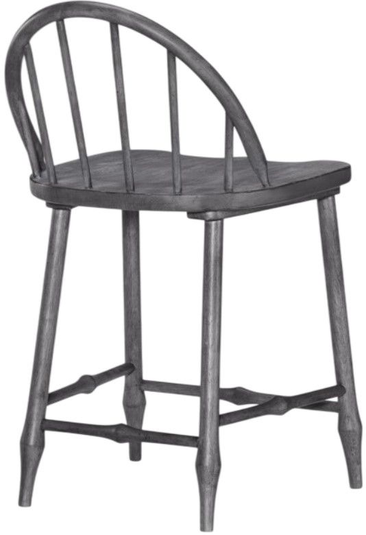 Legacy Classic Vintage Market Kettle Black Windsor Counter Stool-1