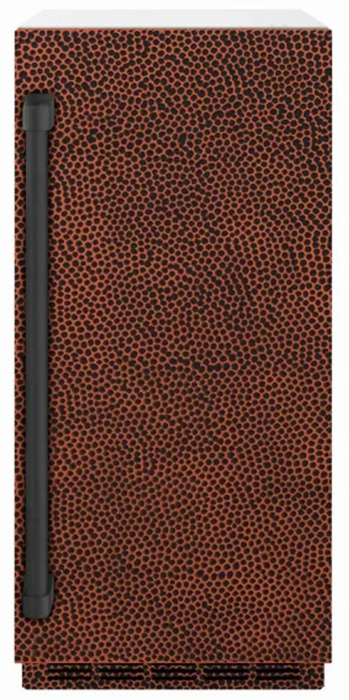 ZLINE Touchstone 15" 66 lb. Stainless Steel Gourmet Ice Maker with Drain Pump and Hand Hammered Copper Door-0