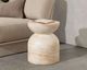 Classic Home Ridgewood Beige Concrete/Fiber Glass Outdoor Stool-1
