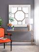 A & B Home Irving Weathered Gold Decorative Mirror -1