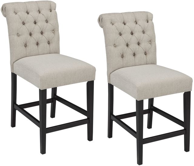 Signature Design by Ashley® Tripton 2-Piece Linen Bar Stool Set-0
