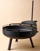 Magnolia Home by Joanna Gaines Black Cowboy Fire Pit Grill-0