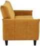 A & B Home Mustard Sofa Bed-3