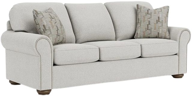 Flexsteel® Preston Silver Glacier Queen Sleeper Sofa-0