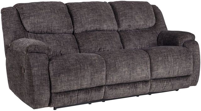 HomeStretch Apache Chocolate Manual Reclining Sofa-0