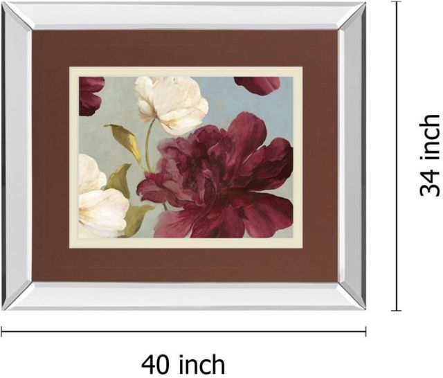 Classy Living Asia Jensen Deep Peonies Il 40" Wall Art-2