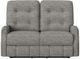 Flexsteel® Customizable Devon Fabric Manual  Reclining Loveseat-4