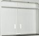 Liberty Furniture Allyson Park Charcoal/Wirebrushed White Entertainment Center with Pier-2