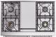 Ilve® Nostalgie II Series 40" Stainless Steel Pro Style Dual Fuel Range-2