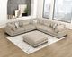 Homelegance® Tinley Brown Ottoman-1