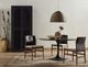 Four Hands Powell Bluestone Dining Table with Dark Rustic Base-4