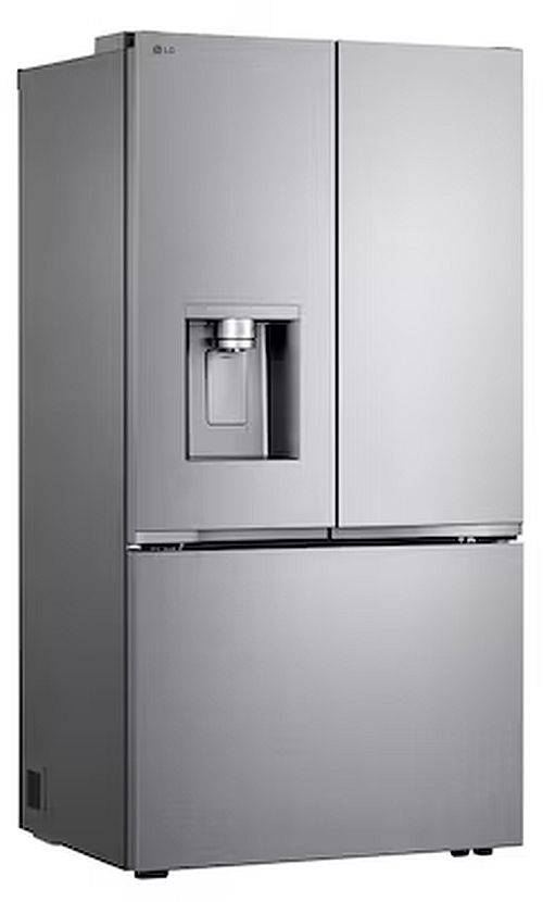 LG 36" 24 Cu. Ft. Stainless Steel Built In French Door Refrigerator with Zero Clearance™-2