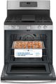 GE® 30" Stainless Steel Freestanding Gas Range-2