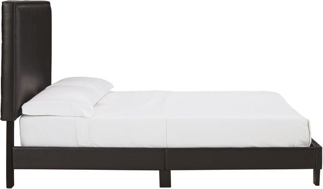 Signature Design by Ashley® Mesling Dark Brown King Upholstered Bed-3