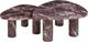 TOV Furniture Libby 2-Piece Red Levanto Indoor/Outdoor Nesting Coffee Table Set-3