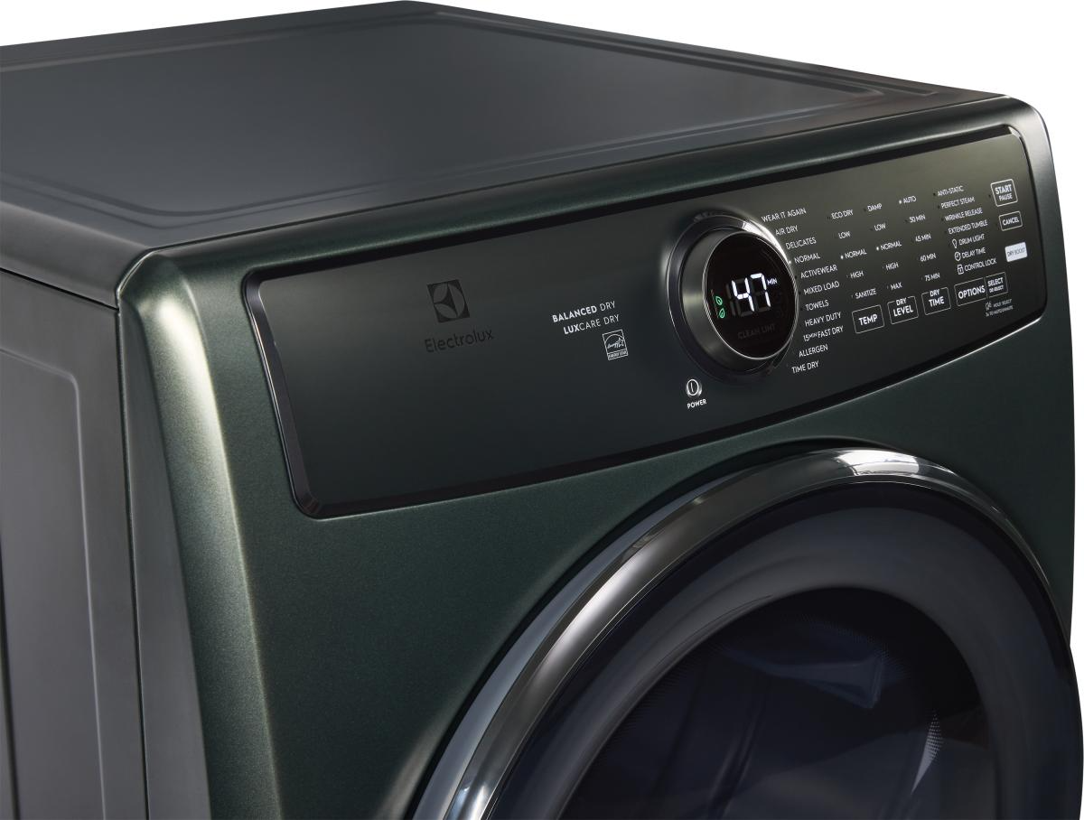 Electrolux 700 Series 8.0 Cu. Ft. Alpine Green Front Load