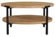 Flexsteel® Millwork Black/Umber Round Coffee Table-1