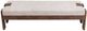 Classic Home Kava Cocoa Latte Accent Bench-3
