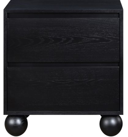 Meridian Furniture Kent Black Nightstand-1