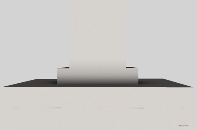 Vent-A-Hood® 42" Stainless Steel Contemporary Island Range Hood-0