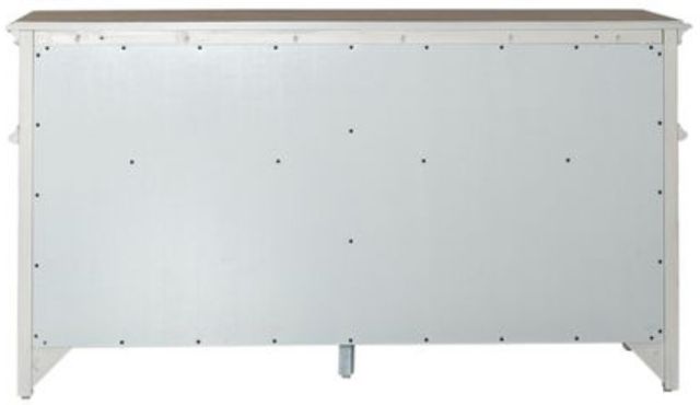 Liberty Furniture Chesapeake Taupe/Wirebrushed Antique White Credenza-3