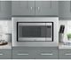 GE® 27" Stainless Steel Built In Microwave Trim-3