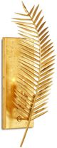 Currey & Company Janaki Gold Leaf Wall Sconce-0