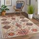 Feizy Nolan Ivory/Red 5' x 8' Rug-5