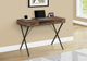 Monarch Specialties Inc. Black Metal/Brown Reclaimed Wood Computer Desk-2