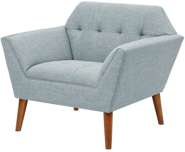 Olliix by INK+IVY Light Blue Newport Lounge Chair-3
