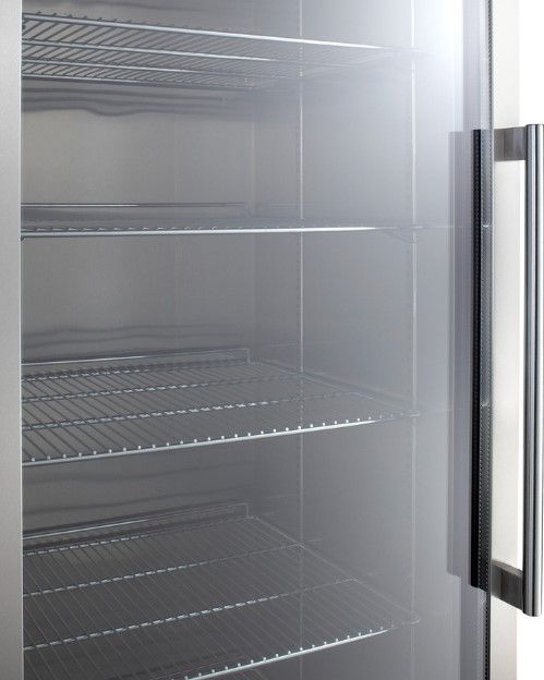 Summit® Stainless Steel 24'' Single Chamber Left Hinge Warming Cabinet-3