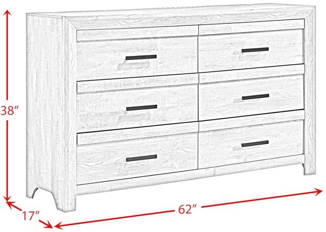 Elements International Eleanor Mocha Gray Dresser -2