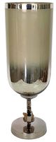 A & B Home Celine Gold/Silver Small Vase-4