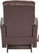 La-Z-Boy® Hawthorn Walnut Leather Rocking Recliner-3